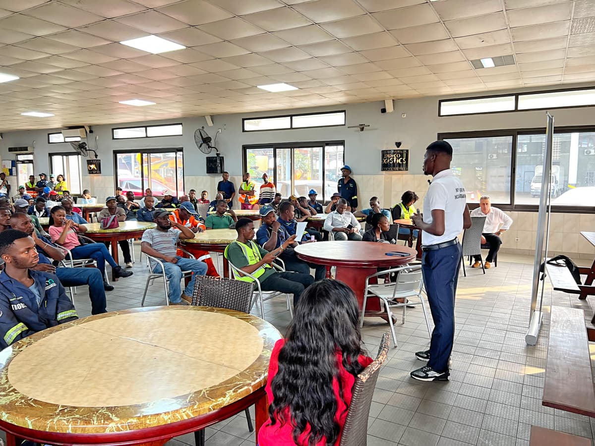 Promoção de workshop de sensibilização sobre inclusão, segurança e empregabilidade no Grupo Mesquita – Beira